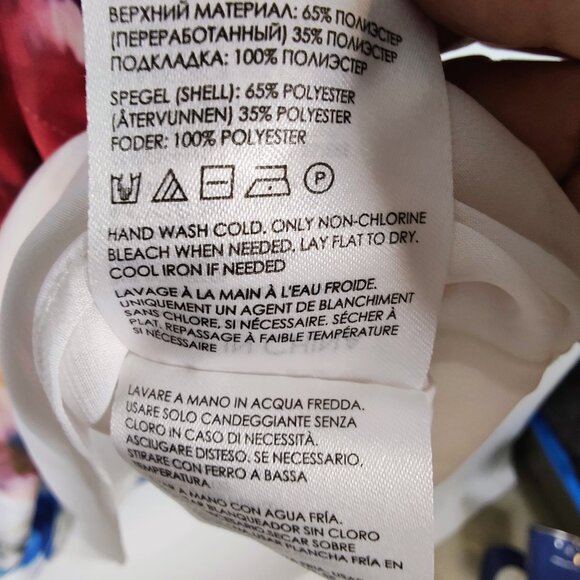 Club Monaco Women's Medium Kora White Floral Cami Top NWT - Picture 5 of 8